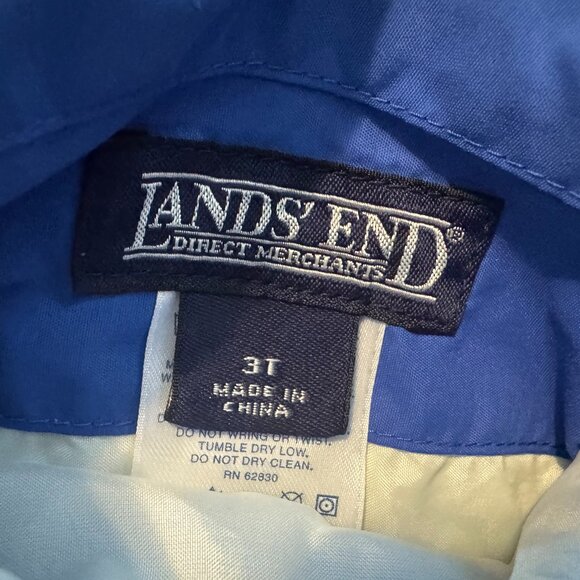 Lands' End Vintage Kids Rain Jacket - Picture 8 of 9